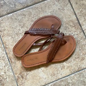 Beautiful Coach sandals